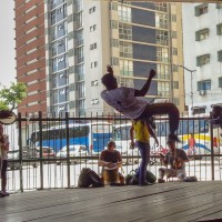 Danseurs et joueurs de Capoeira